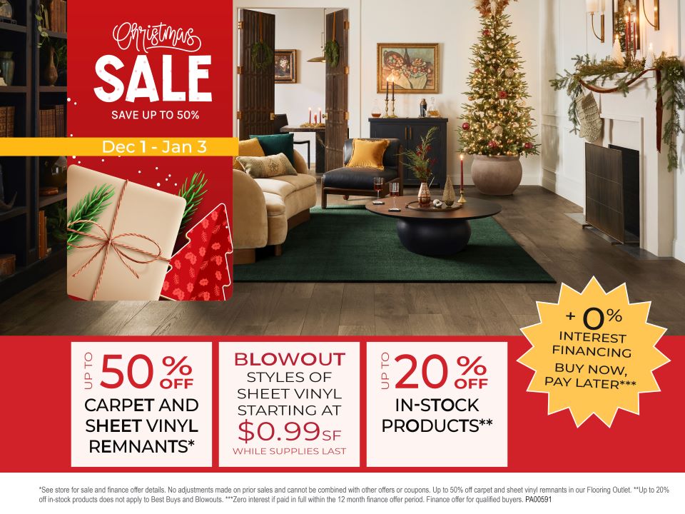 Christmas Flooring Sale