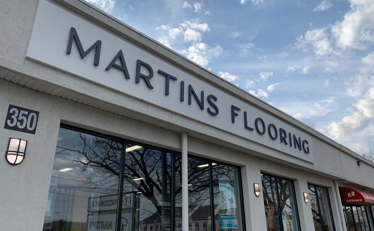 carpet and hard surface showroom storefront in Wyomissing, PA