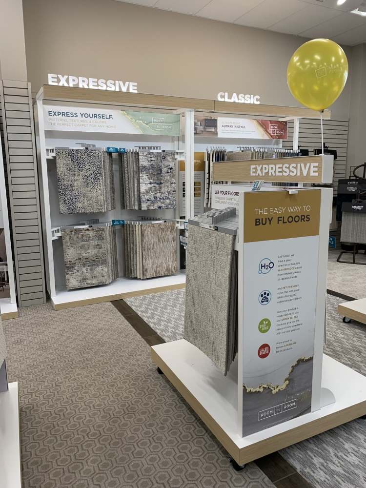 carpet flooring samples in Denver, PA