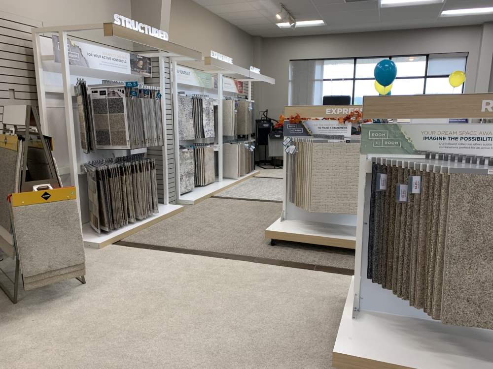 carpet flooring showroom samples in Denver, PA 