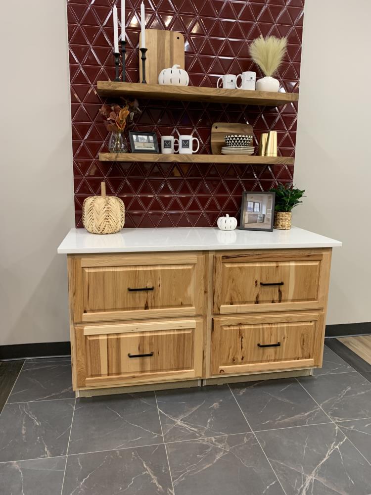 tile backsplash in showroom in Denver, PA