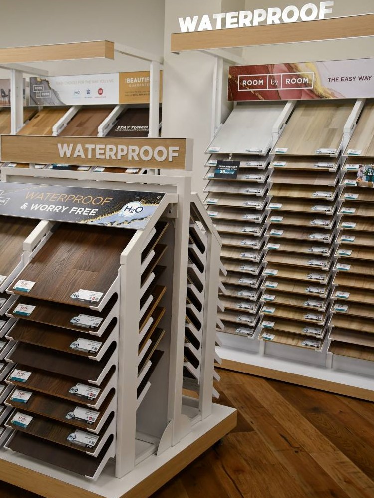 luxury vinyl laminate hardwood waterproof flooring samples oxford, PA