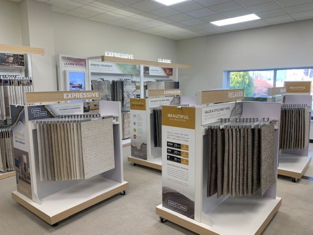 carpet in flooring store in Oxford, PA